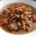 Sweet and Spicy Soup with Black-Eyed Peas and Sweet Potato